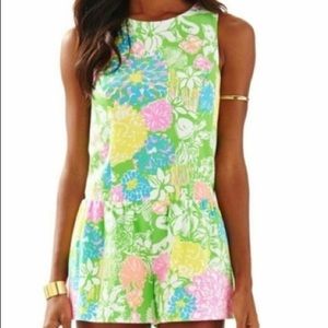 LP Romper in Hibiscus Stroll (Vintage) size 4